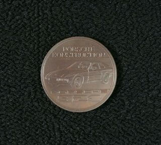 1977 Porsche 924 Car Christophorus Calendar Coin Medal
