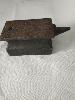 Vintage Anvil 8.  8 Lb Hobbyist Small Steel Anvil Jewelers Bench Tool 6 3/4 " ×2 3/4