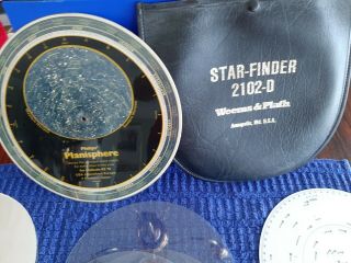 Weems And Plath Star Finder No 2102 - D In Case,  Philips Planisphere