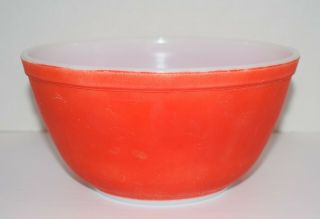 Vintage Pyrex Red Primary Color Mixing Bowl 402 2