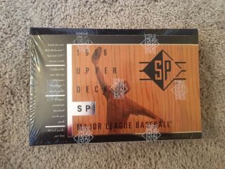 1996 Sp Upper Deck Major League Baseball Cards Factory Hobby Box