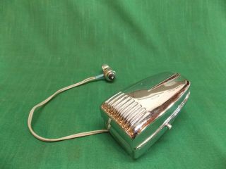 Vintage Chrome Electric (" D " Battery) Bike Bicycle Horn Push Button