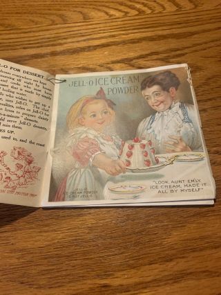 Vtg Pamphlet Jello Jell - o Cookbook Wonderful Pictures Recipes Hello? Telephone 2