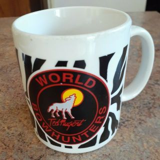 Ted Nugent World Bowhunters Coffee Cup Archery Hunting