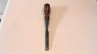Vintage 1/2” Stanley No.  750,  Beveled Edge Wood Chisel.  Made In U.  S.  A.