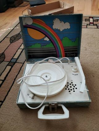 Vintage Record Player - Child ' s 45 & 33 RPM - 2