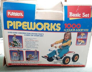 Vintage Playskool Pipeworks Basic Set 1000 Playschool
