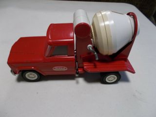 Vintage Tonka Cement Mixer Truck Red No.  77 1960s