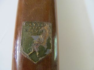 Vintage Dayton Steel Tennis Racket Wood Grip Air Flight Wire Strings 2
