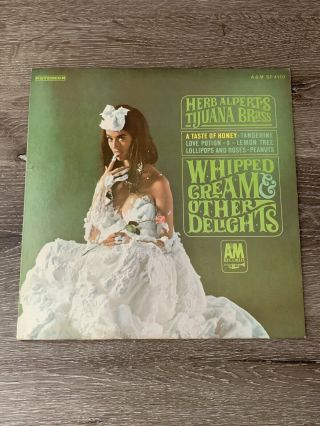 Vintage Herb Alberts Tijuana Brass - Whipped Cream & Other Delights A&m 1965 Lp