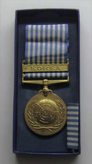 Vintage United Nations Korean Service Medal Set