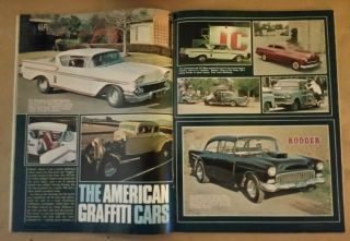American Graffiti ' 55 ' 58 Chevy ' 32 Ford Coupe ' 51 Mercury Movie Cars Feature 2