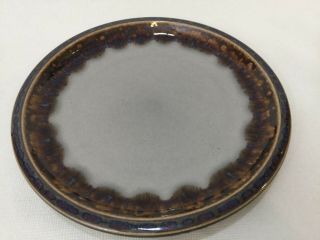 Vintage B & G Bing Grondahl Denmark Stoneware Plate,  7 1/2 " Diameter