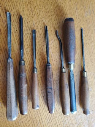 Antique Wood Carving Tools