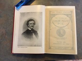 10 Volumes 1904 The Cameo Edition Of Edgar Allen Poe Antique Books 3