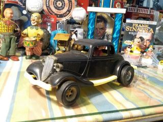 Vintage Tootsietoy 1934 Ford Victoria 2 - Dr Coupe Hot Rod Durant Plastics Usa