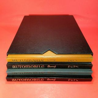 Automobile Quarterly - Volume 6 - Complete Box Set - Books 1 - 4 With Slip Case