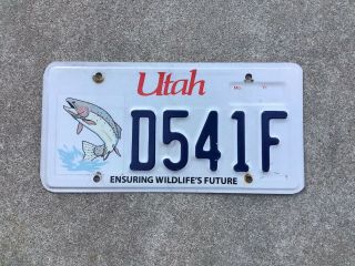 Utah - Ensuring Wildlife’s Future - License Plate