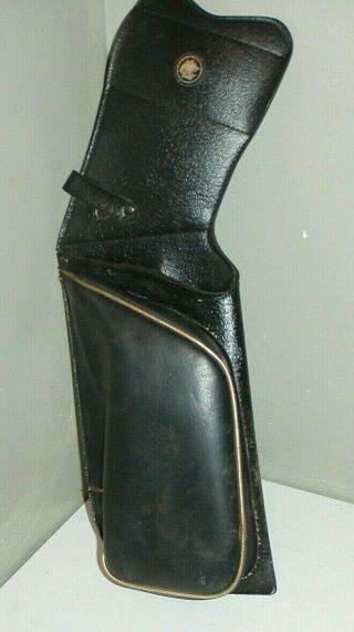 Vintage Bear Side Belt Quiver Black Simulated Leather