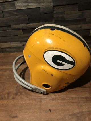 Vintage 1960s - 70s GREEN BAY PACKERS Youth Helmet BNFL Plastic NFL Rawlings 3
