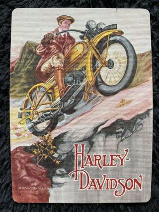 Collectable Vintage Harley Davidson Playing Cards -.