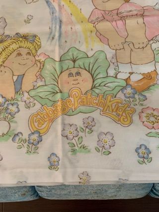 1983 Vintage Cabbage Patch Kids Doll Double Full Size Fitted Sheet Set,