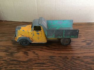 Vintage Tootsie Toy Metal Dump Truck - Made In Usa