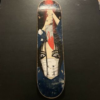 Vintage Hook Ups Skateboard Deck 90s Samurai Skate Streetwear Jeremy Klein