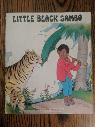 Vintage Platt & Munk Book The Story Of Little Black Sambo