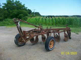 International Farmall 4 Bottom Plow 4/14 Antique Tractor deere oliver 2