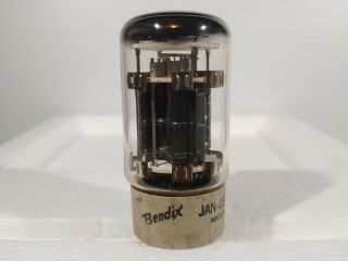 Vintage Bendix Vacuum Tube Jan - Cea - 6384 V 124 &
