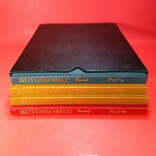 Automobile Quarterly - Volume 5 - Complete Box Set - Books 1 - 4 With Slip Case