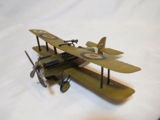 Vintage Built Aurora 1/48 Wwi British Se - 5 Scout Parts/restore 1/4 " Scale