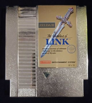Nintendo Nes Zelda Ii The Adventure Of Link Vintage 80 