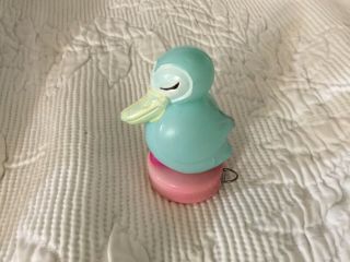 Vintage Sewing Measuring Tape Pelican Celluloid? Figural Bird Darling