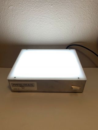1999 Vtg Porta Trace Light Box 10 X 12 1012.  8 Watt.  With Stand.