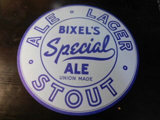 Vintage Bixel Special Ale Lager Beer Tray Coaster Brantford Ontario
