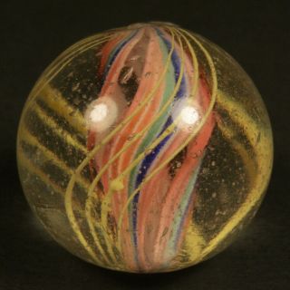 Vintage Marble 31/32 " German Handmade Divided Core Swirl