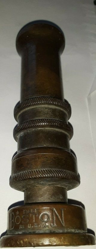 Vintage Boston Brass Water Hose Nozzle