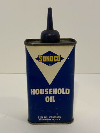 Vintage Sunoco Household Oil Can
