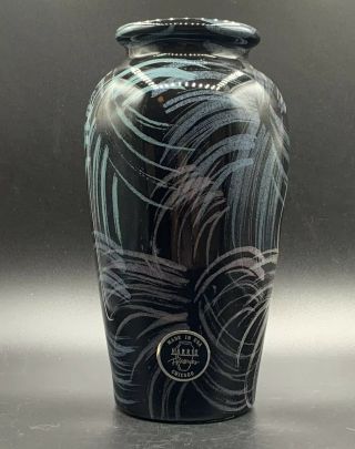 Harris Pottery Chicago Vintage Pastel Retro Vase