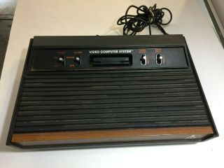 Vintage Atari Video Computer System Model Cx - 2600a Broken - Won 