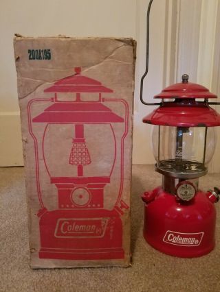 Vintage Coleman Lantern 200a Dated 10/68