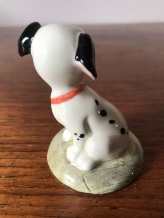 Vintage Royal Doulton Disney 101 Dalmations Lucky Figurine Made In England 3