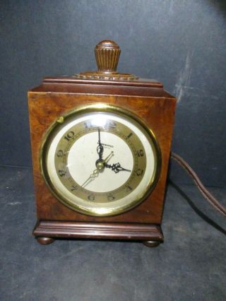 Vintage Hammond Bichronous Electric Clock B - 1 Model Lk