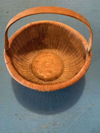 Early Nantucket Basket Fresh From A Camden,  Maine Estate