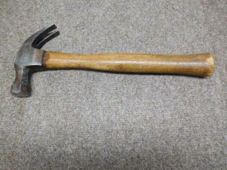 Vintage Stanley 101 - 1/2 16 Oz Drop Claw Hammer Handle