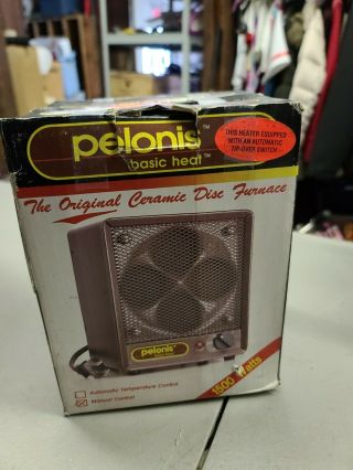 Vintage Pelonis Basic Heater 1500 Watt