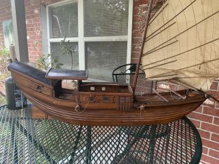 Chinese Junk Boat Model