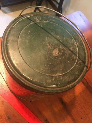 antique Sears roebuck and Co.  coffee tin with handle 3